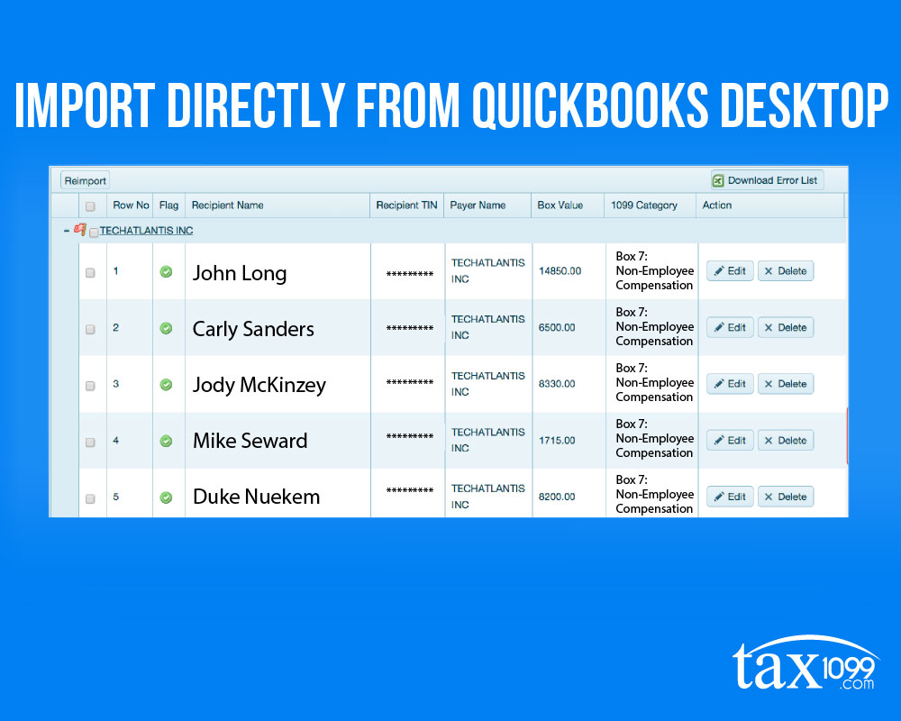 Import From Quickbooks Desktop